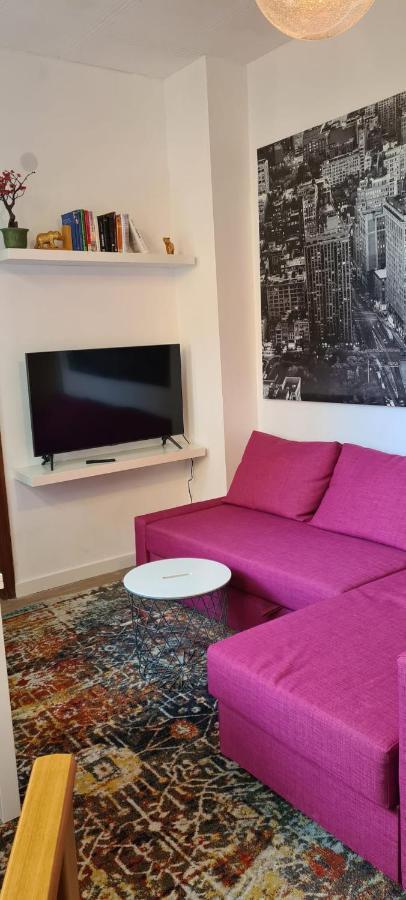 奥伯豪森Buedchen Am Rathaus-Parkplatz-Bett Und Schlafcouch-Eg-Netflix-公寓 外观 照片